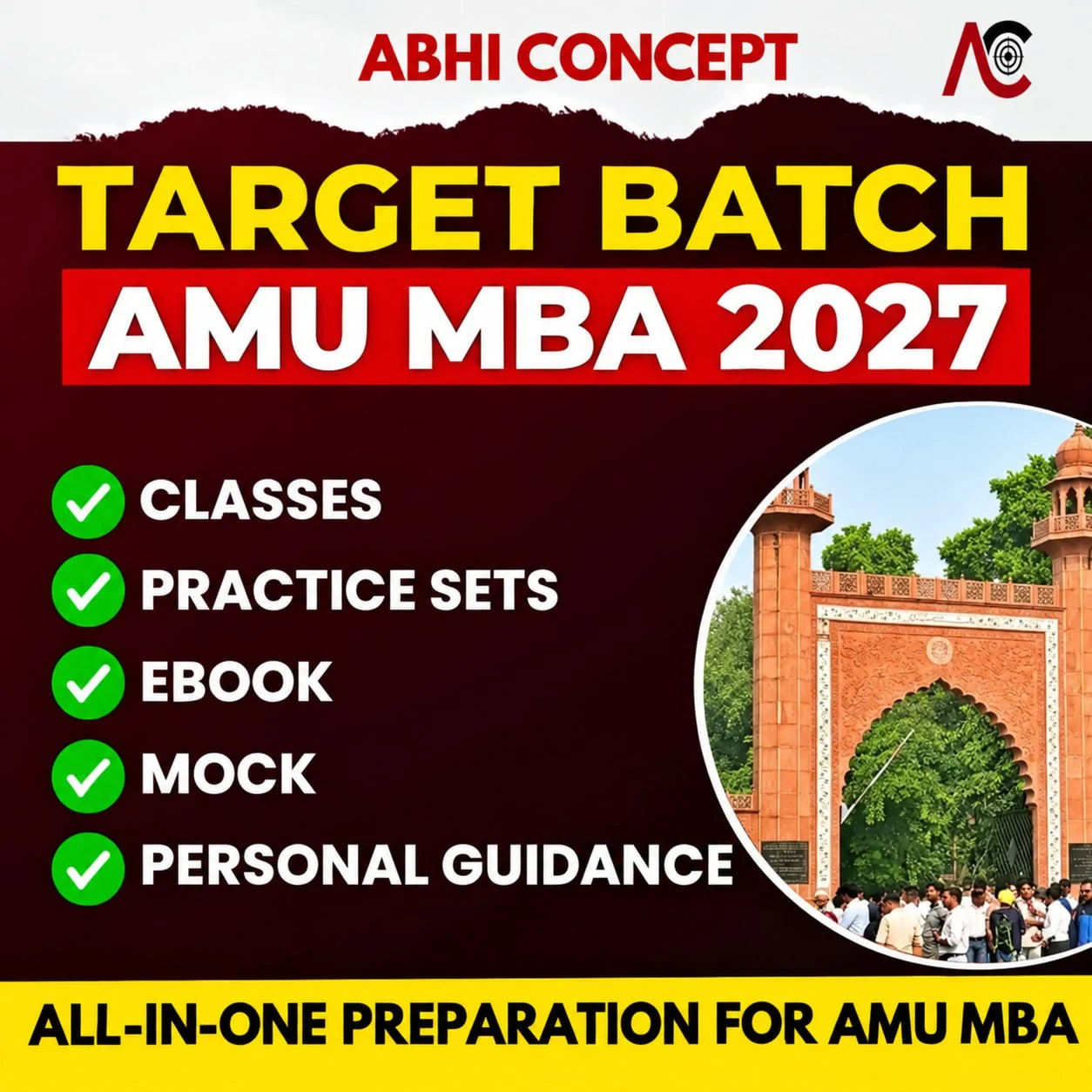 AMU MBA - 2027 Online Course