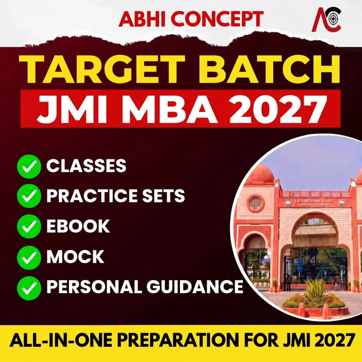JMI MBA - 2027 Online Course